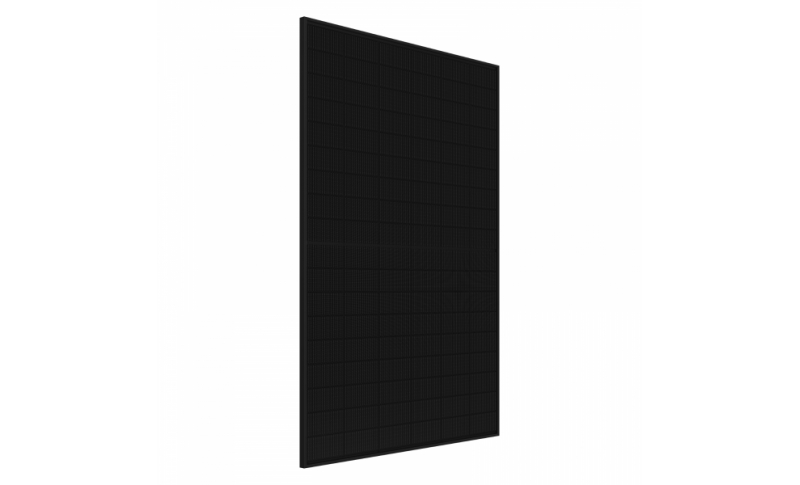 photonic universe sharp 430w nu-jc430b full black monocrystalline solar panel with high-efficiency topcon cells