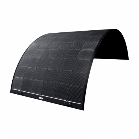 photonic universe 80w flexible cigs solar panel with self-adhesive backing (made in sweden)